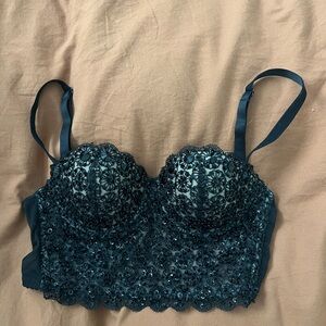 Vintage Bebe black corset